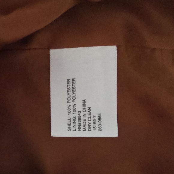 Plaid Wool-Blend Coat Liz Claiborne Size Small - Picture 6 of 7